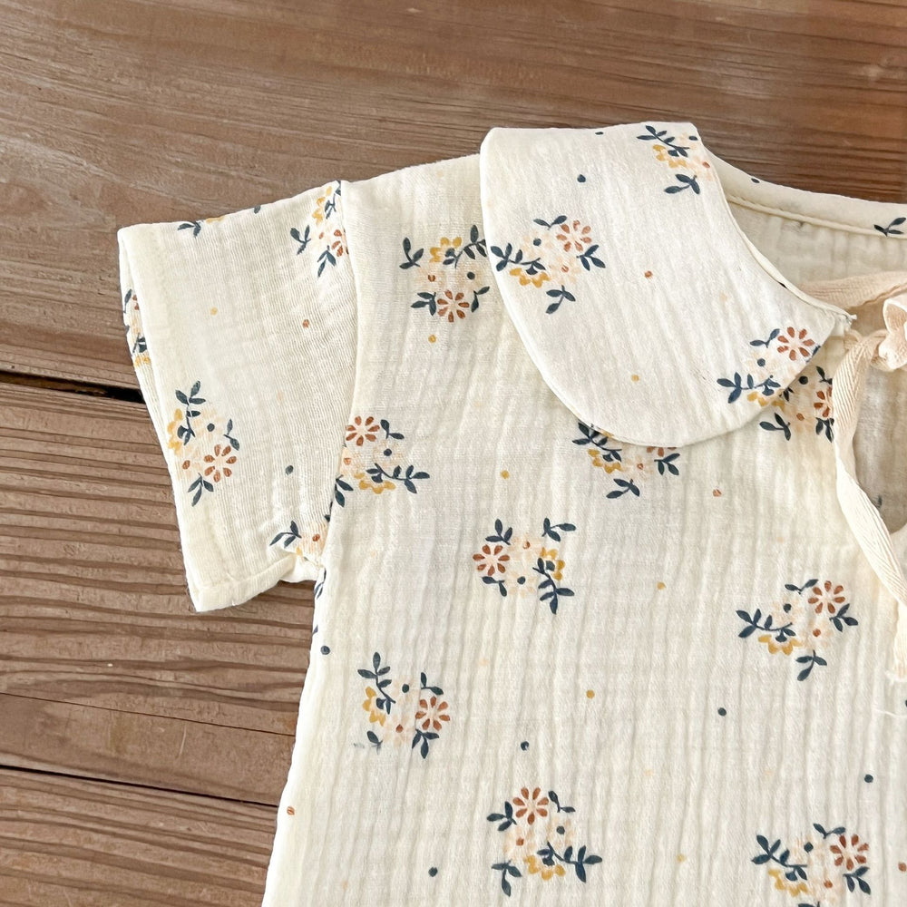 Baby Zomer Outfit Meisje 0-3 Jaar – Mousseline Set