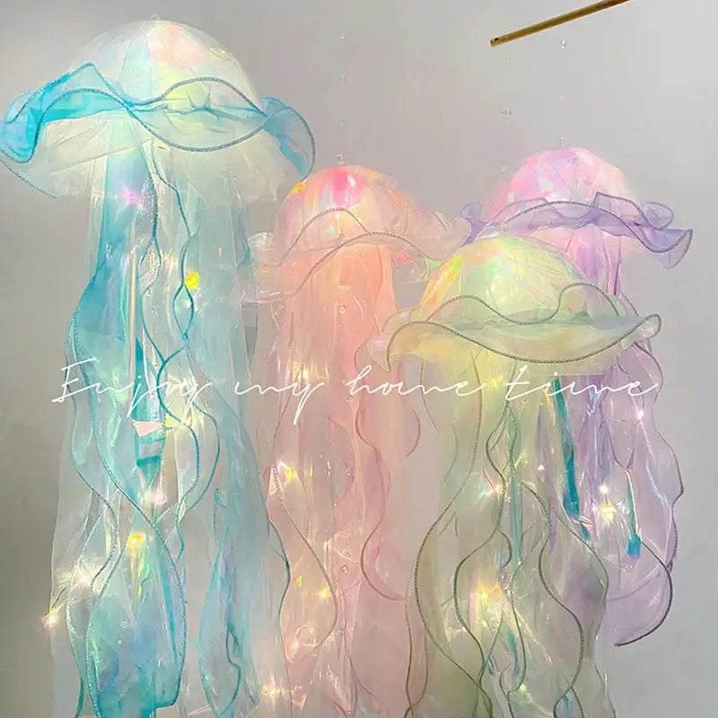 Magische Kwal Lamp Kinderkamer – LED Nachtlamp Oceaan Sfeer