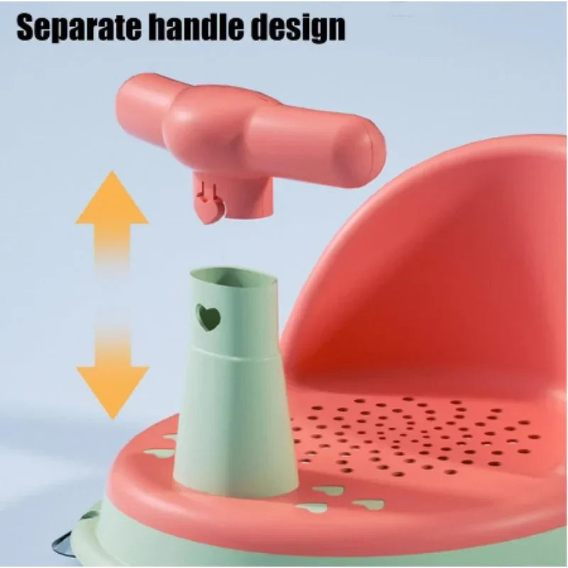 Ergonomisch Baby Badstoeltje met Antislip – Veilig & Comfortabel vanaf 6 Maanden