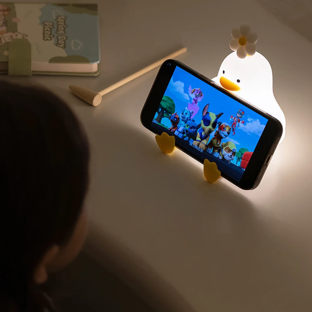 LumoKids Eend Nachtlampje – Veilig & Rustgevend voor Kinderen