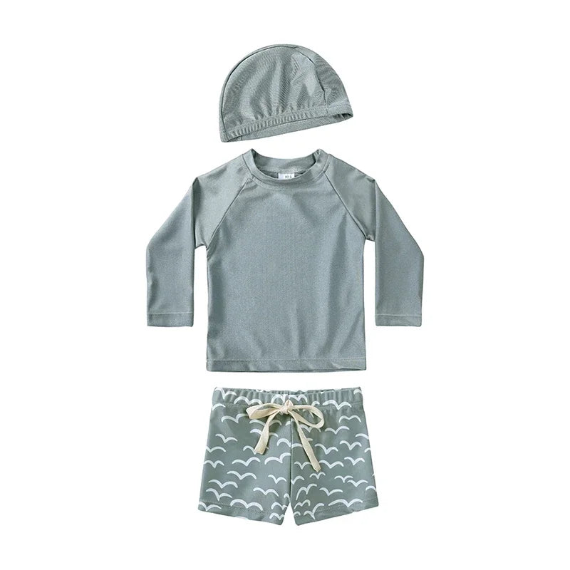 UV Zwemset Kind met Hoed – UV Zwemkleding 9M–7 Jaar