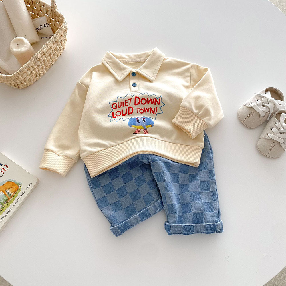 Baby Spijkerbroek – Kinder Jeans met Elastische Taille (0-5 jaar)