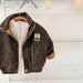 Jas met Luipaardprint - Gitega Meisjes, Bruin, Katoen, Maat 1-8 Jaar-More For Mini
