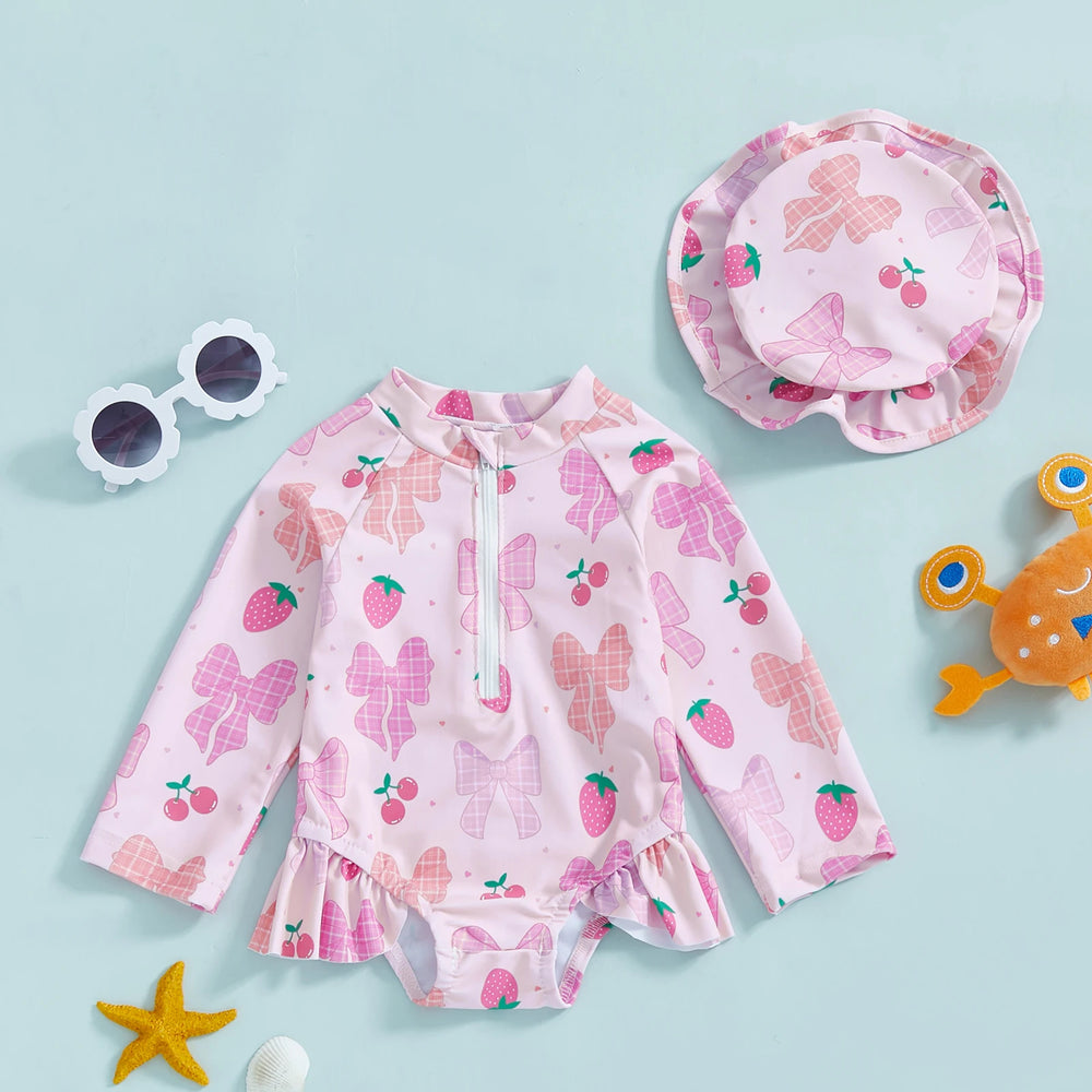 UV Zwemset Baby & Peuter met Hoed – Zwemkleding 6M–3 Jaar