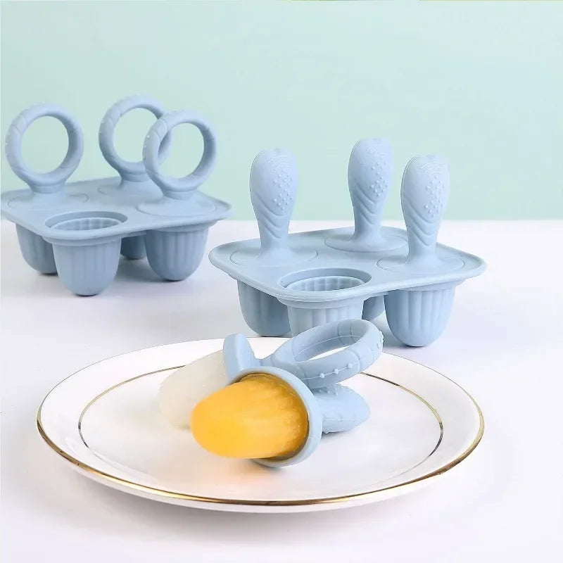 5-delige Baby Bijtring Set – BPA-vrij Siliconen met Handring
