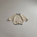 Gebreide Trui Retro - Toem Meisjes, Bruin/Beige/Wit, Katoen, Maat 0-7 Jaar-More For Mini