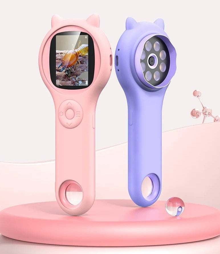 Digitale Kindermicroscoop 250x Zoom – HD Wetenschapsspeelgoed 6+ Jaar