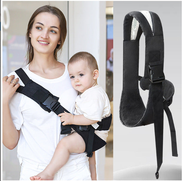 Ergonomische Baby Draaghulp – Comfortabel & Verstelbaar Draagband Systeem, Verlicht Rug & Arm Belastingen, Voor Baby’s & Peuters (6-36M, max. 20kg)