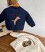 Gewatteerde Jas - WildCharm Unisex, Blauw/Wit, Katoen, Maat 0-6 Jaar-More For Mini