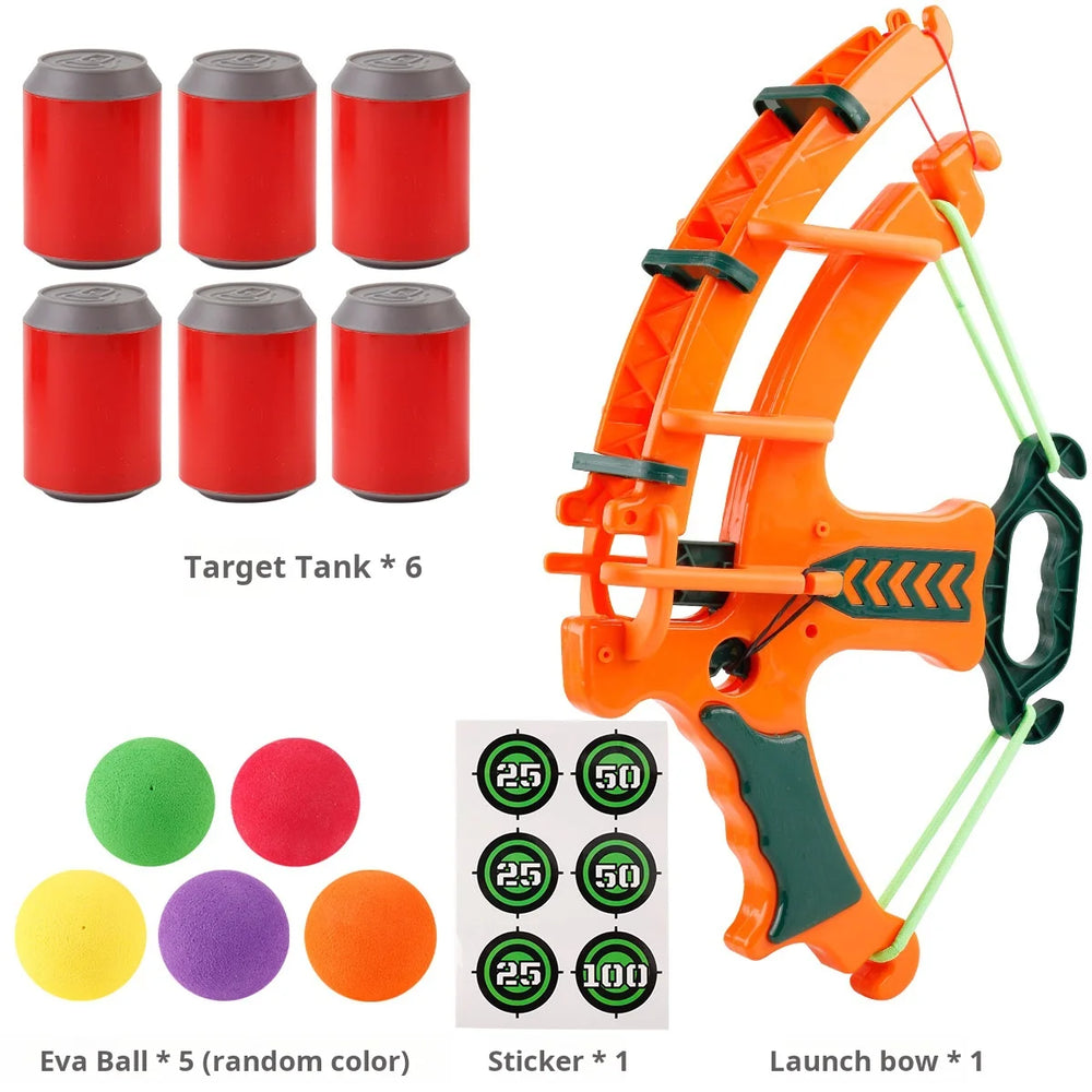 Montessori Katapult Schietspel – Sticky Ball Dartbord voor Kinderen