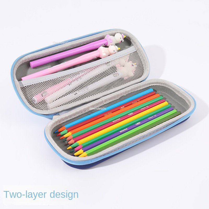 GalaxyPouch 3D Etui – Ruim School Etui voor Kinderen met Uniek Ruimtedesign