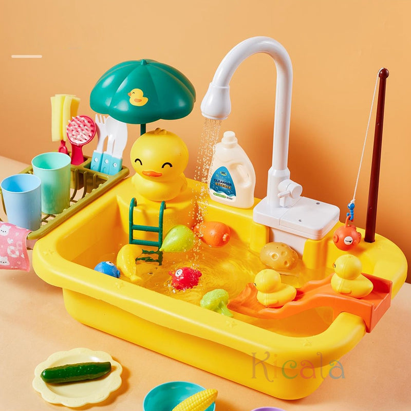 Waterspeelgoed Kind – Speeltafel met Water en Eendjes