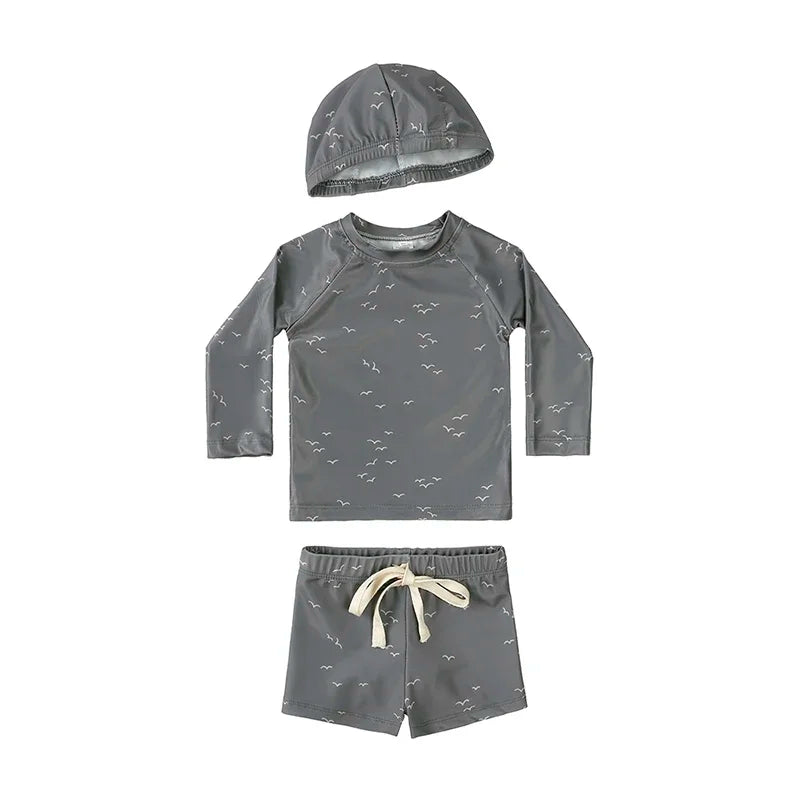 UV Zwemset Kind met Hoed – UV Zwemkleding 9M–7 Jaar