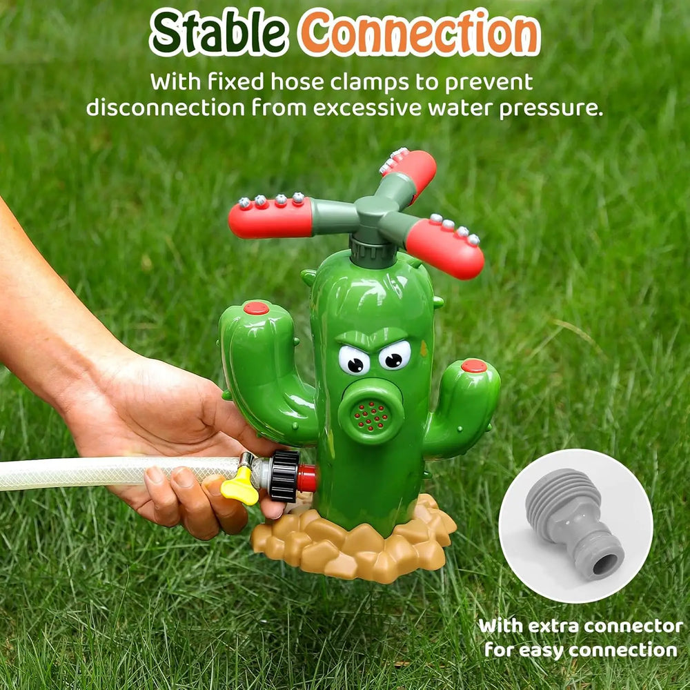 360° Cactus Watersproeier Kinderen – Roterend Tuin Waterspeelgoed