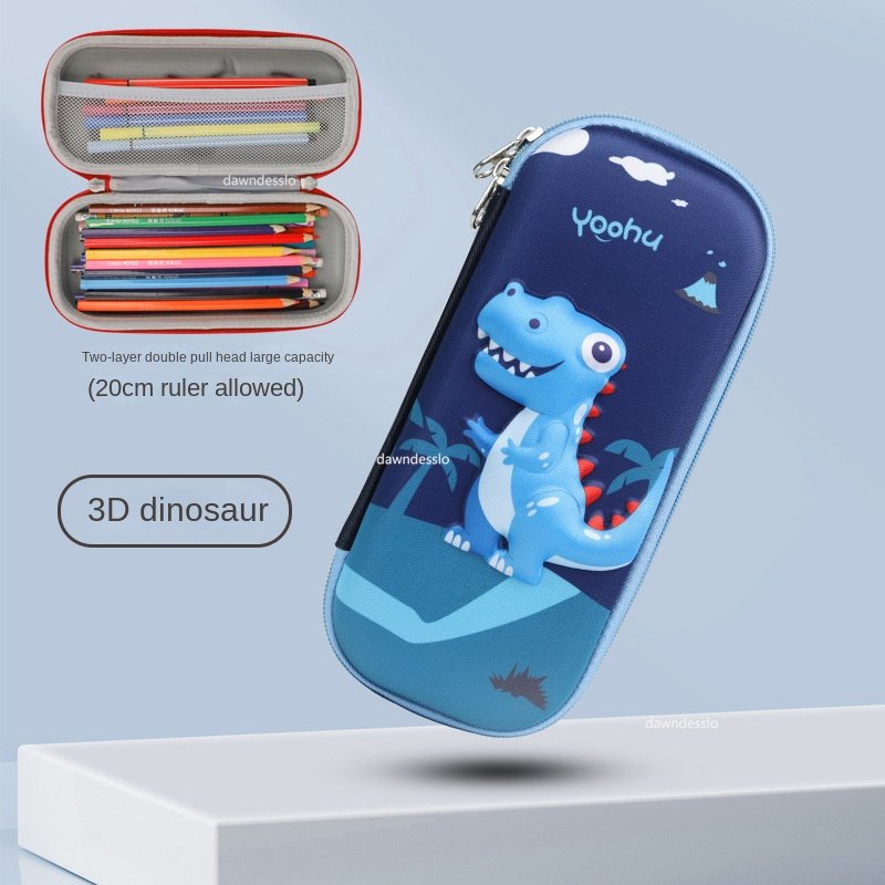 GalaxyPouch 3D Etui – Ruim School Etui voor Kinderen met Uniek Ruimtedesign