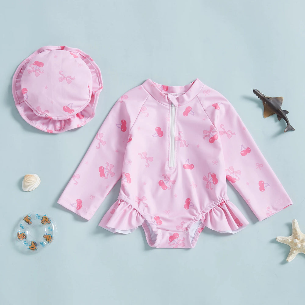 UV Zwemset Baby & Peuter met Hoed – Zwemkleding 6M–3 Jaar