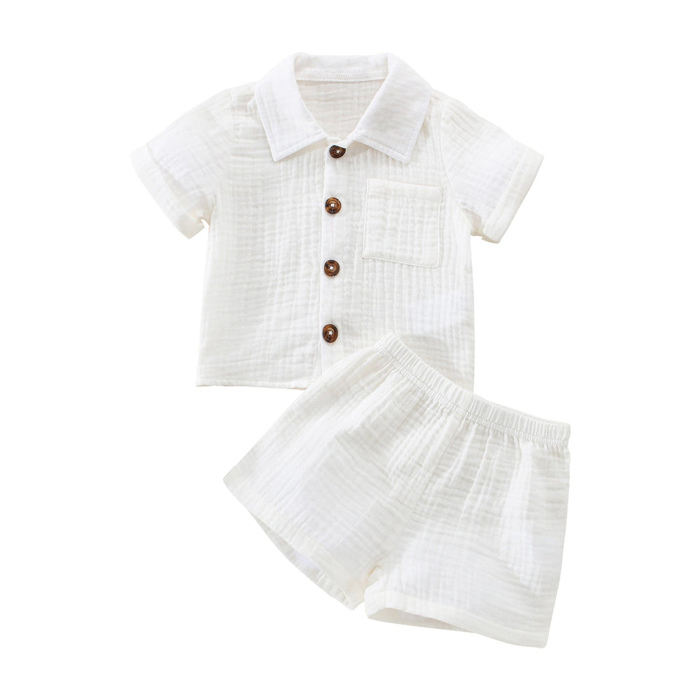 Ademende Zomerset voor Peuters – Linnen Babykleding 0-3 Jaar | MiniTribe