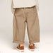 Broek - Dean Unisex, Khaki/Grijs, Katoen, Maat 2-7 Jaar-More For Mini