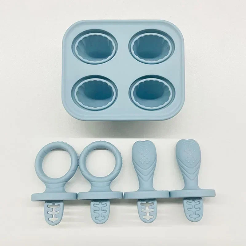 5-delige Baby Bijtring Set – BPA-vrij Siliconen met Handring