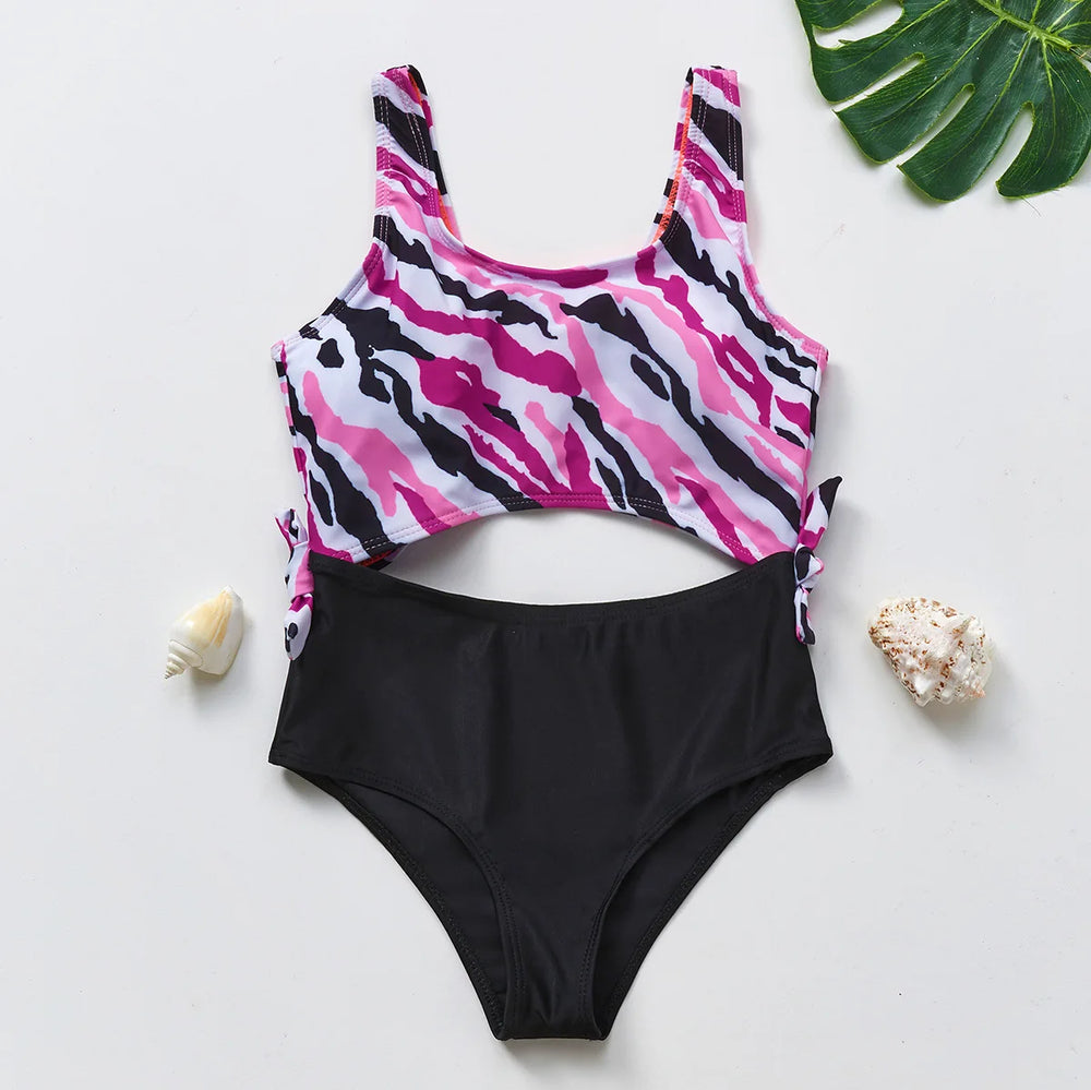 Meisjes Tankini Badpak Zeemeermin Print – Zomer Strandkleding | 3-12 jaar
