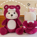 Pluche knuffelbeer 2-in-1 met afneembaar hoedje – zachte vulling, handwasbaar | teddybeer