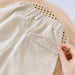 Casual Broek met Elastische Tailleband - Comfort Jongens, Beige/Bruin, Maat 1-5 Jaar-More For Mini