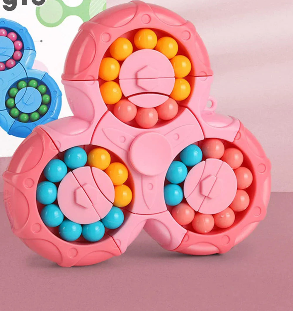 Fidget Spinner Puzzel voor Kinderen – Draaiend Anti-Stress & Sensorisch Speelgoed