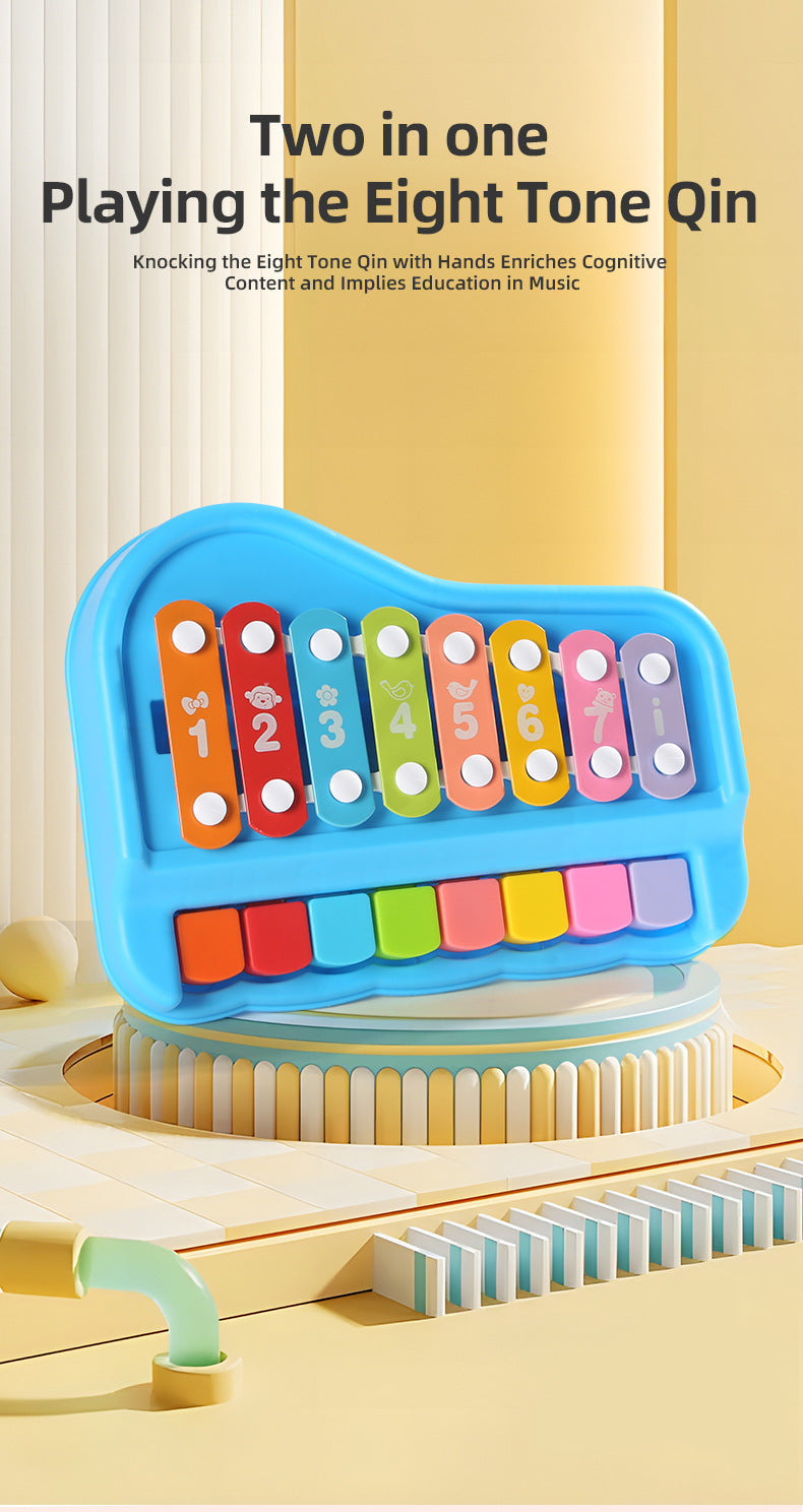Educatief Muziekspeelgoed voor Baby, Peuter, Kleuter, Kinderen – Xylofoon & Piano Set voor Creatieve Ontwikkeling