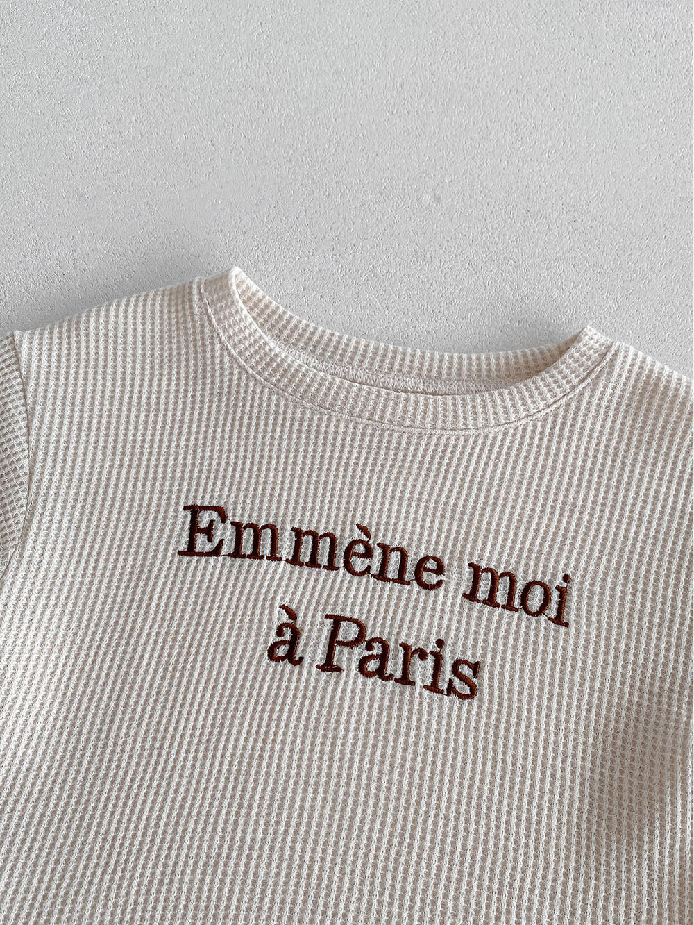 Baby Zomer Set Ribstof – 2-Delige Outfit Kinderen (0–3 Jaar)