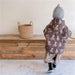 Jas met Capuchon – Knuffel Unisex, Bruin/Beige, Polyester, Maat 0-6 Jaar-More For Mini