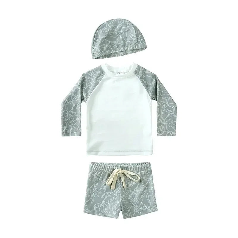 Baby Jongens UV Zwemset met Hoed – UPF 50+ | 9M-7 jaar