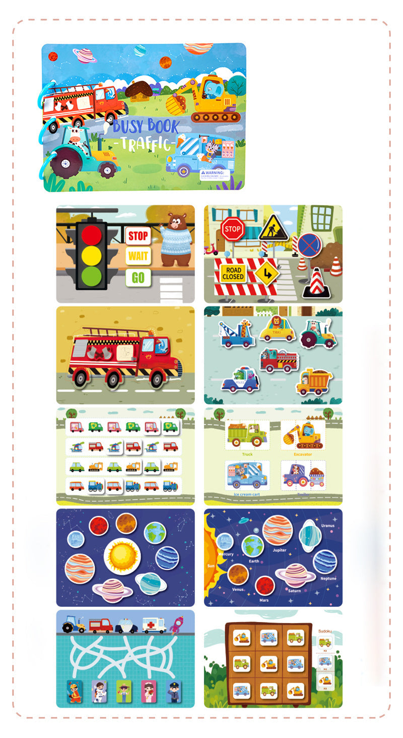 LeerAvontuur Montessori Doe-Boek - Educatief Speelboek voor Kinderen - Stimuleert Creativiteit, Motoriek & Probleemoplossing
