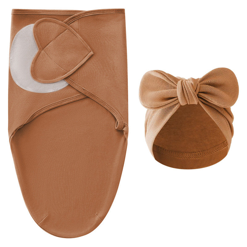 Inbakerdoek & Mutsje - DreamNest Luxe, Unisex, Grijs/Groen/Roze/Wit/Bruin, Katoen, Pasgeboren