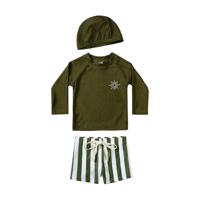 UV Zwemset Kind met Hoed – UV Zwemkleding 9M–7 Jaar