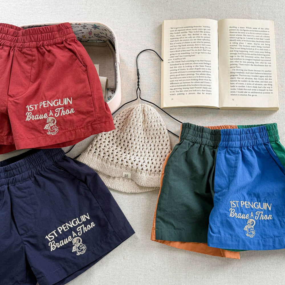 Zomer Kinder Shorts van Katoen – Braveton Uniseks Korte Broek voor Jongens & Meisjes (0–6 Jaar) – Ademend & Elastisch