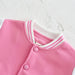 Baseball Jas - Asmara Unisex, Blauw/Roze, Katoen, Maat 0-3 jaar-More For Mini