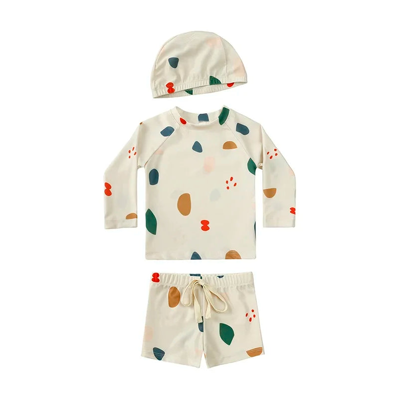 UV Zwemset Kind met Hoed – UV Zwemkleding 9M–7 Jaar