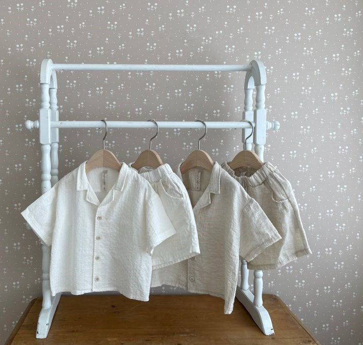 Baby Kleding Set Zomer – Linnen Shirt & Short (0–3 Jaar)