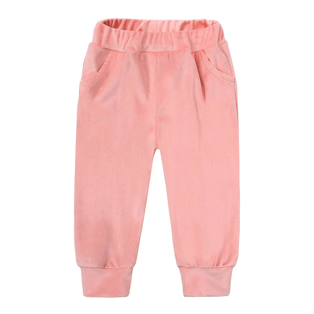 CozyTrail Kids Velvet Tracksuit – Warm & Comfortable Training Set for Children