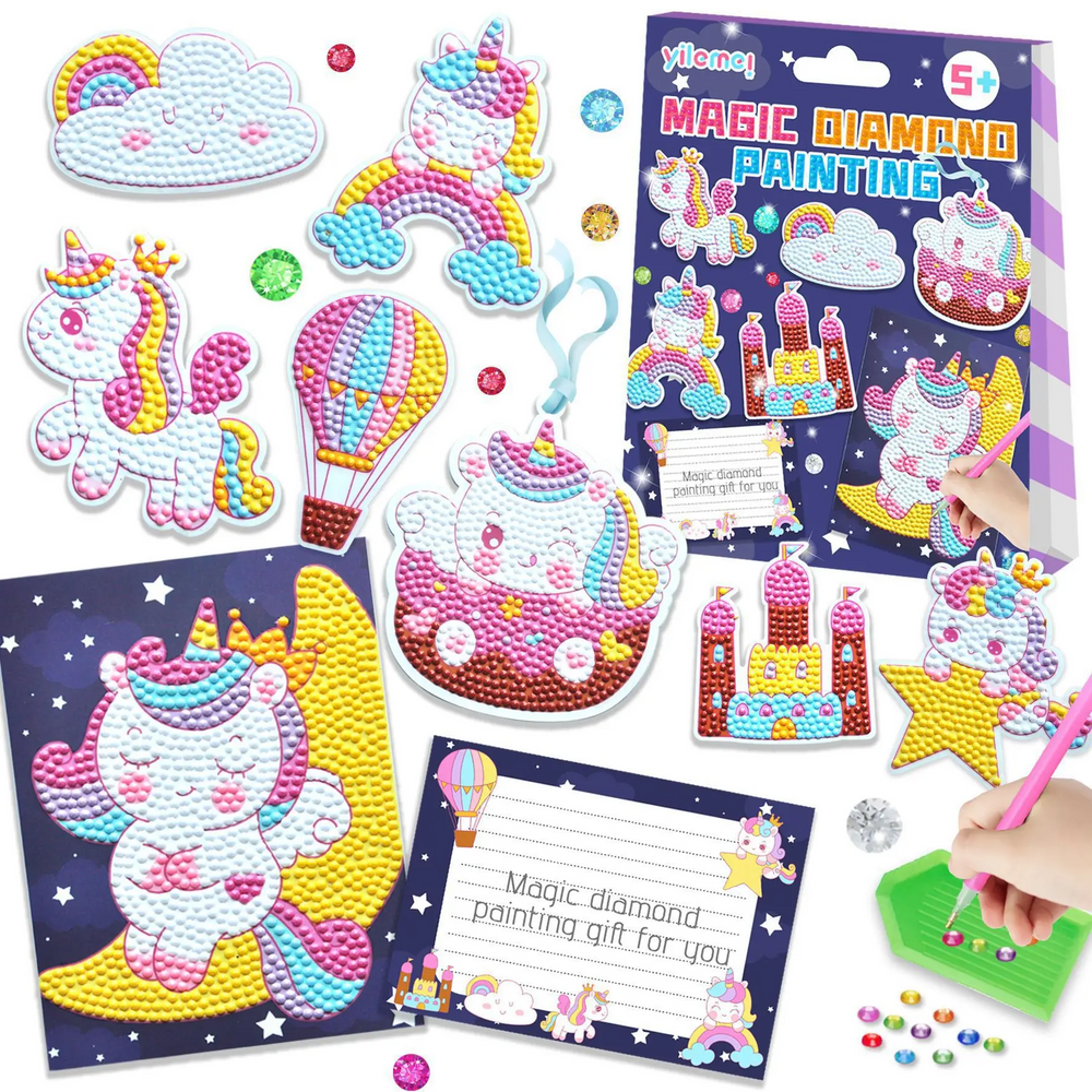 Diamond Painting Kinderen – Knutselpakket met Diamantsteentjes