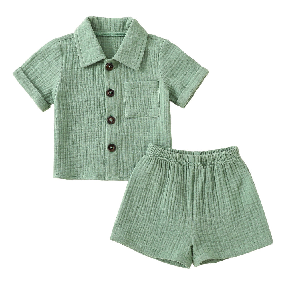 Ademende Zomerset voor Peuters – Linnen Babykleding 0-3 Jaar | MiniTribe