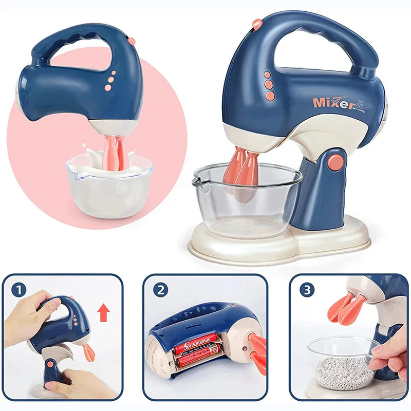 Speelgoed Keukenapparaten voor Kinderen – Interactieve Mini Keukenset met Geluid & Beweging
