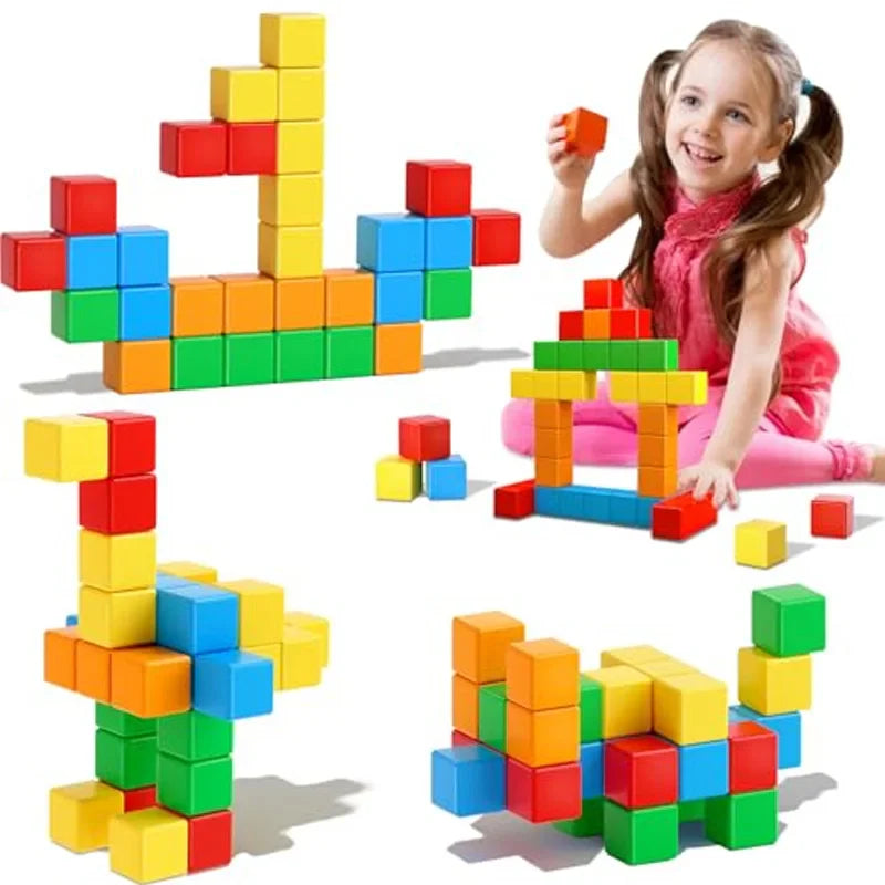 Magnetische bouwblokken kind – magnetisch speelgoed 3+ set