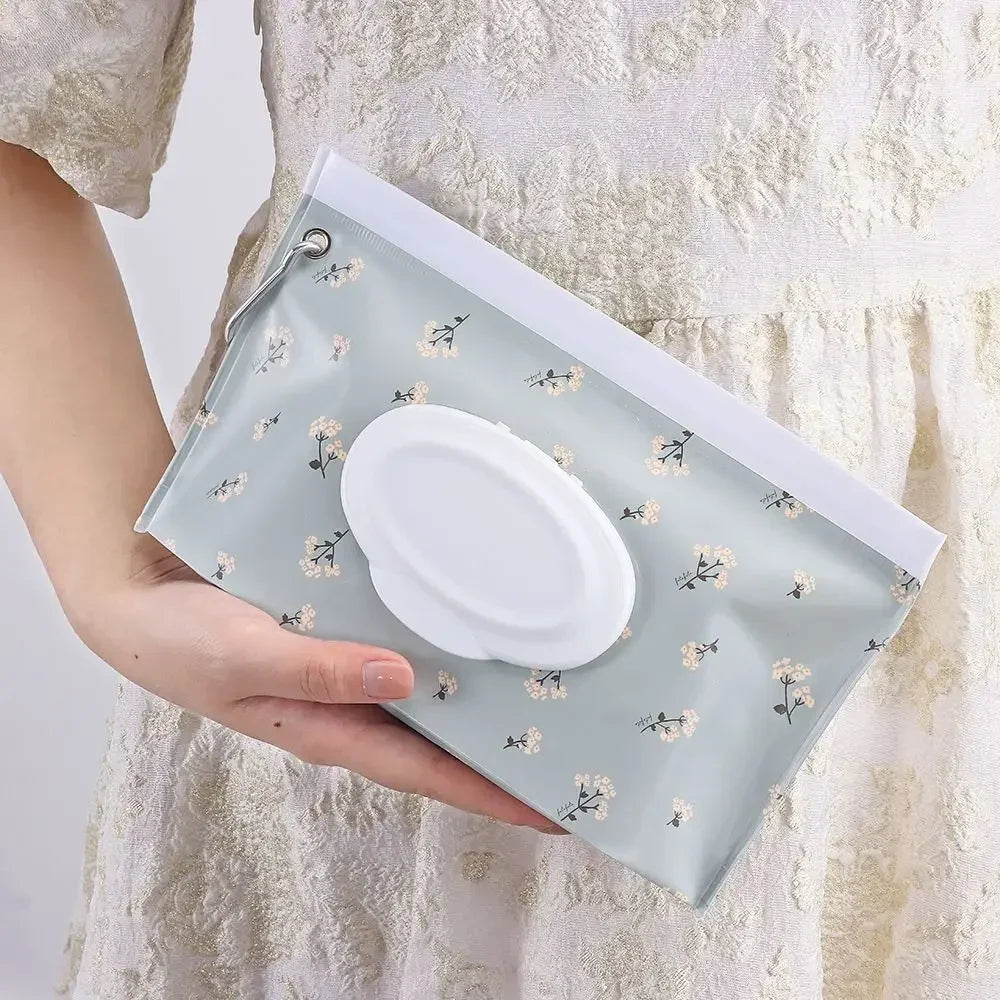 Herbruikbare Babydoekjes Houder EVA – Compact & Stijlvol voor Onderweg
