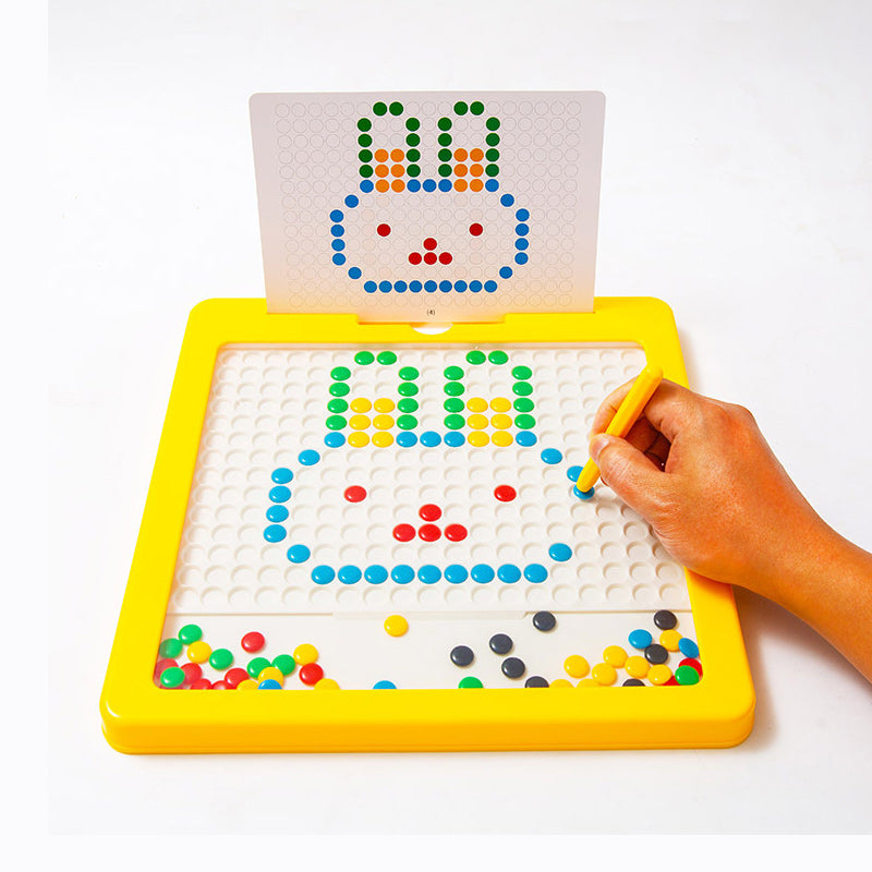 Magnetisch Tekenbord Kinderen – Creatief Mozaïek Bord met Patronen (3+ Jaar)