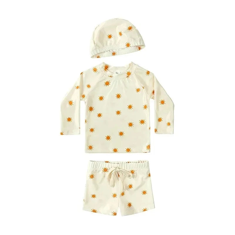 Baby Jongens UV Zwemset met Hoed – UPF 50+ | 9M-7 jaar