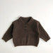 Polo – Moga Unisex, Beige/Bruin, Katoen, Wol, Maat 1-7 Jaar-More For Mini