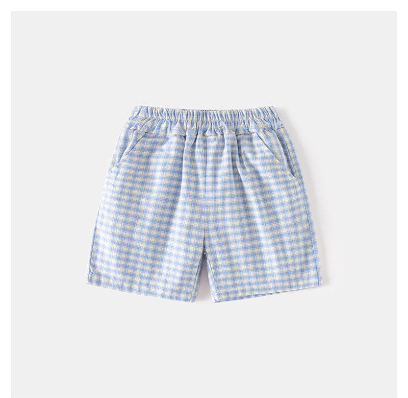 Noan Set Kind – Zomeroutfit 1-6 Jaar – T-shirt & Short – Unisex – Zacht Katoen – Comfortabel & Trendy – Blauw
