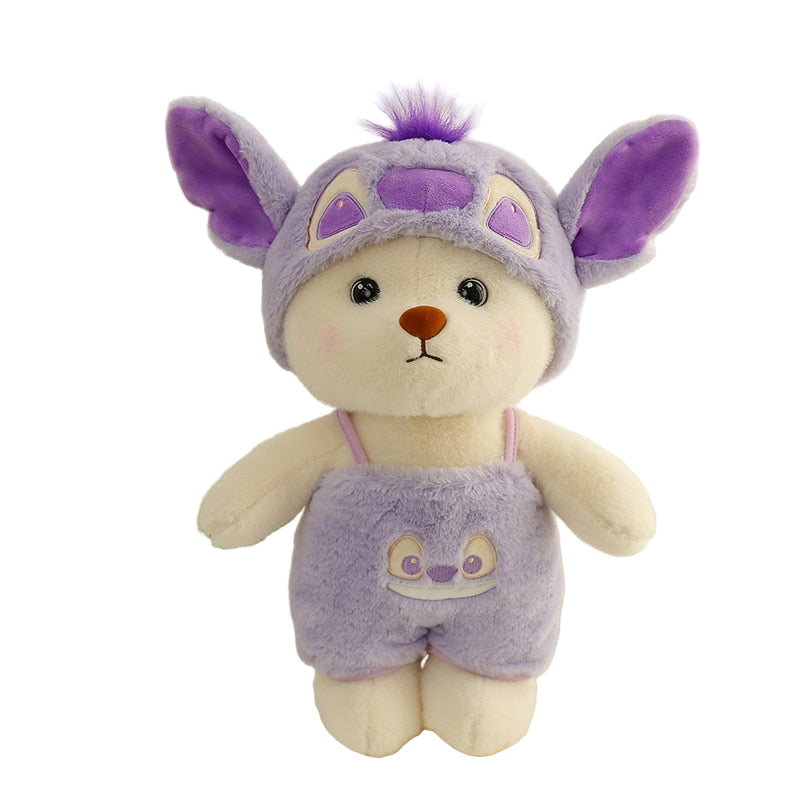 Pluche knuffelbeer 2-in-1 met afneembaar hoedje – zachte vulling, handwasbaar | teddybeer