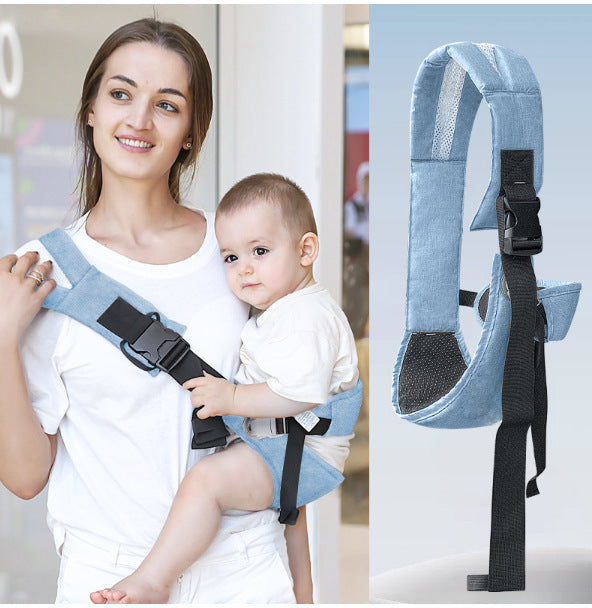 Ergonomische Baby Draaghulp – Comfortabel & Verstelbaar Draagband Systeem, Verlicht Rug & Arm Belastingen, Voor Baby’s & Peuters (6-36M, max. 20kg)